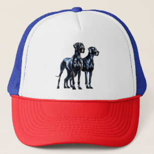 Great dane vattenfärg keps