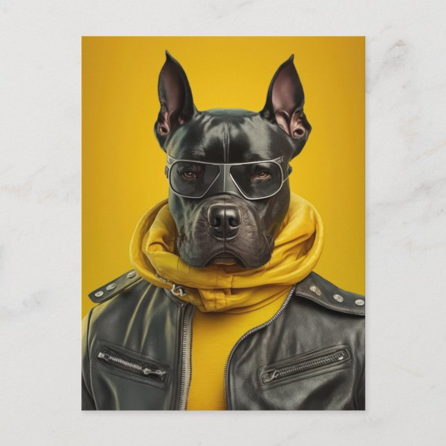 Great dane vykort (Framsida)