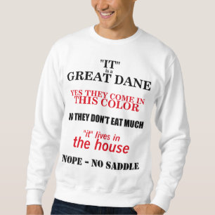 Great dane Walking Svarswers Sweatshirt