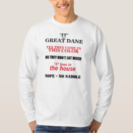 Great dane Walking Svarswers Tee