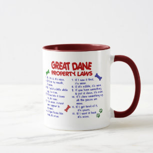 GREAT DANEegendomlagar 2 Mugg