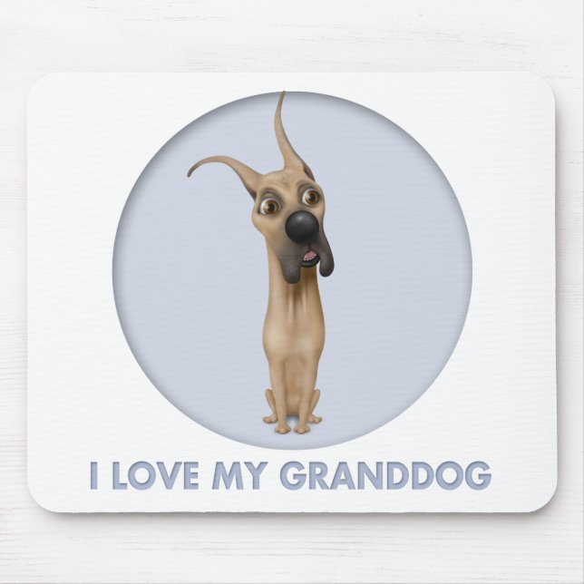 Great danegranddog musmatta (Framsidan)