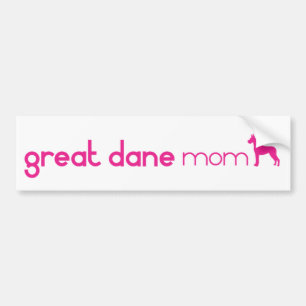 Great danemamma bildekal