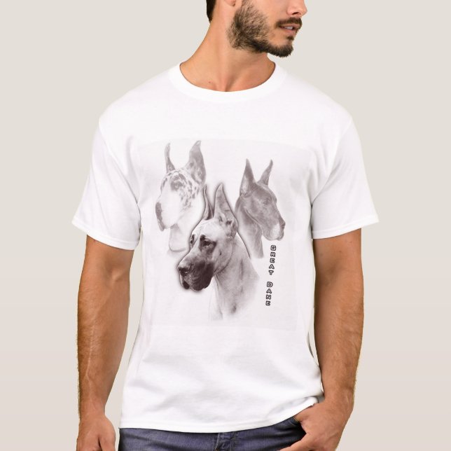 Great daneRubyDuotone konst Tee Shirt (Framsida)