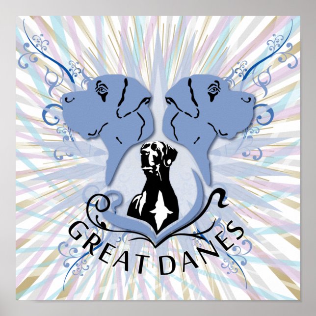 Great Danes affisch (Framsidan)