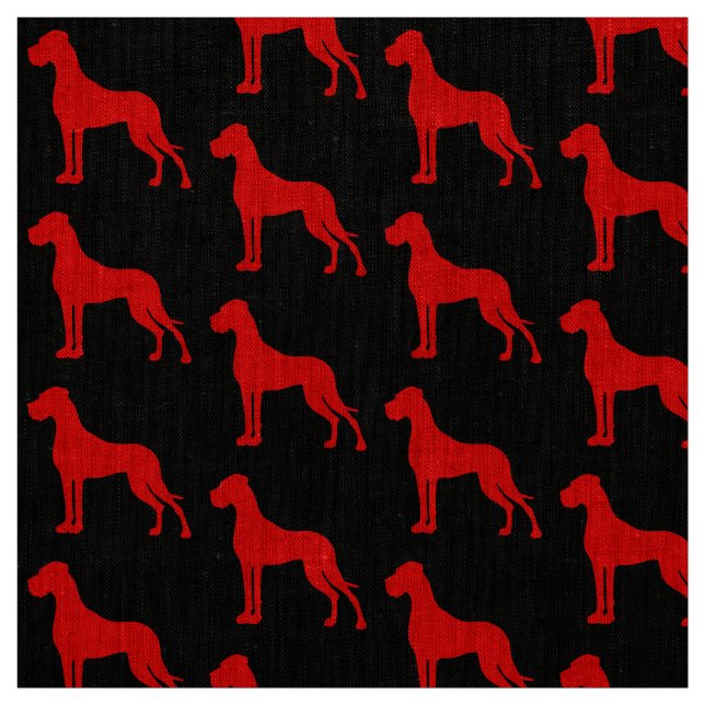 Great Danes överallt Tyg (Provkarta)