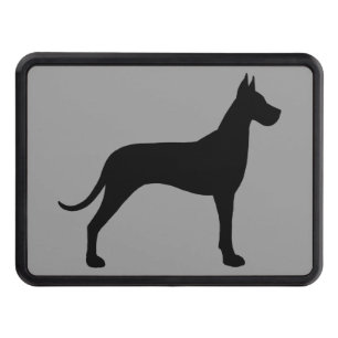 Great daneSilhouette Skydd För Dragkrok