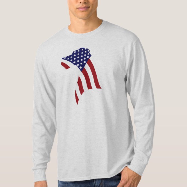 Great daneUSA pride T-shirt (Framsida)