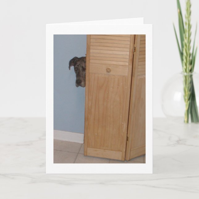 Great danevalentineskort helgkort (Framsida)