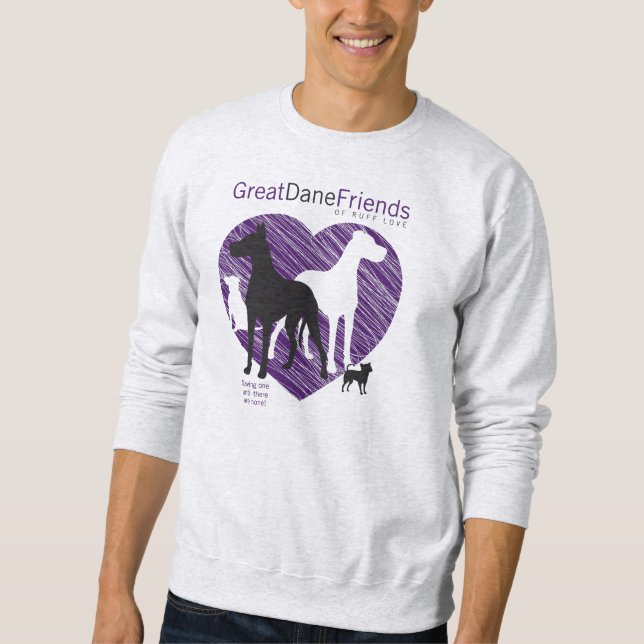Great danevänmanar tröja för GDFRL Sweatshirt (Framsida)