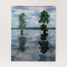 Great Dismal Swamp Carolina.Julhälsningar