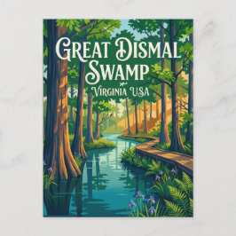 Great Dismal Swamp USA Vykort