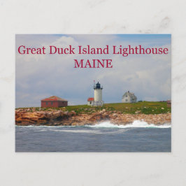 Great Duck Island Lighthouse, Maine vykort