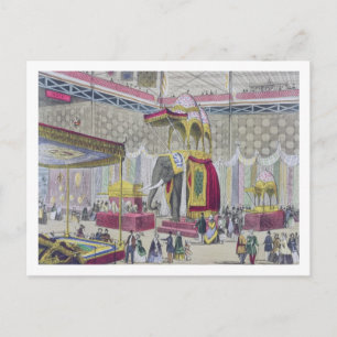 Great Exhibition, 1851: Indiska avdelningen från I Vykort