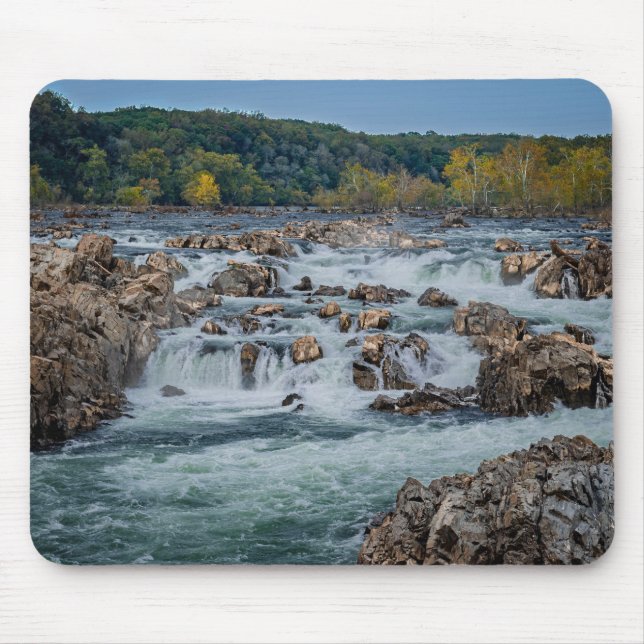 Great Falls Potomac River Rapids Musmatt – Musmatta (Framsidan)