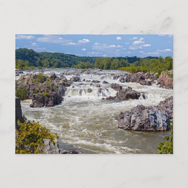 Great Falls Virginia Vykort (Framsida)