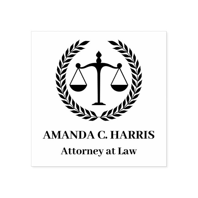 Great for Lawyers, Attorneys, Judges, Law Clerks,  Stämpel (Tryck)