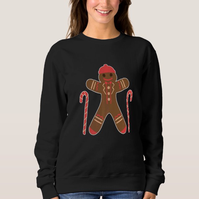 Great Gingerbread Merry Christmas Xmas Party  1 T Shirt (Framsida)