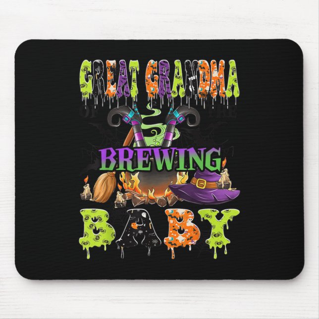 Great Grandma Of The Brewing Baby Halloween Baby S Musmatta (Framsidan)