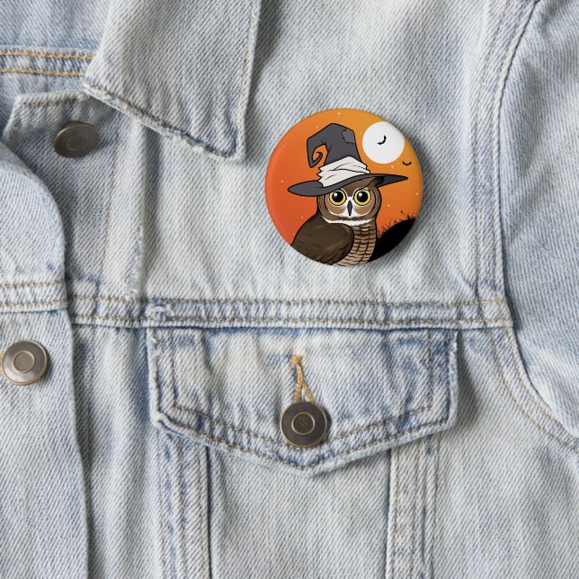 Great Horned Owl Witch! Knapp (In Situ)