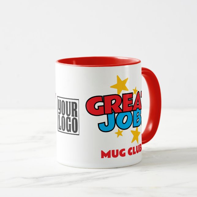Great job club employee appreciation recognition mugg (Framsida höger)