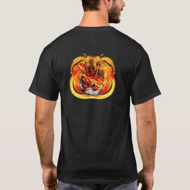 Great King Enma T Shirt (Baksida)