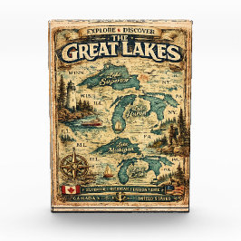Great Lakes Antik Kartadestination