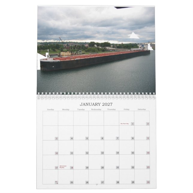 Great Lakes fraktkalender Kalender (Jan 2027)