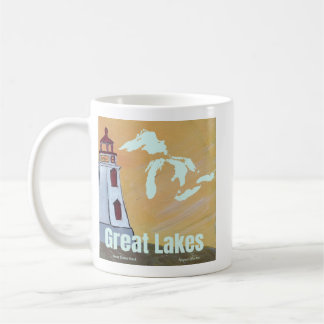 Great Lakes fyr kaffemugg