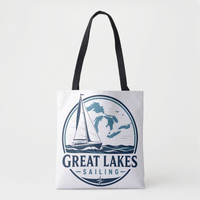Great Lakes Segling Tygkasse (Framsida)