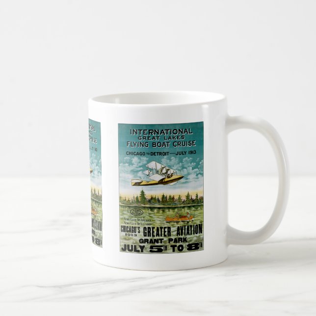 Great Lakes som flyger fartyget Kaffemugg (Höger)