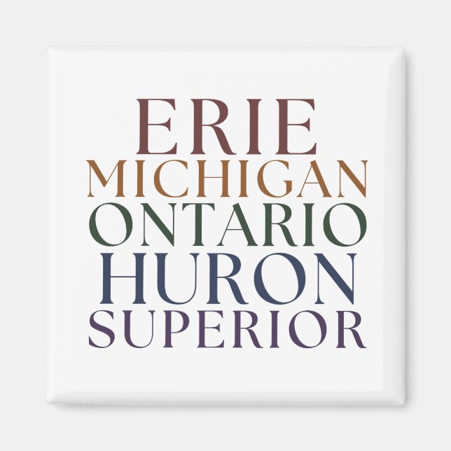 Great Lakes State Magnet Stocking Stuffer (Framsidan)