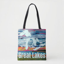 Great Lakes Wearable Art Soluppgång över Georgian