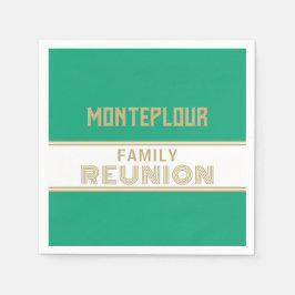 Great Look! Classic, family reunion Pappersservett