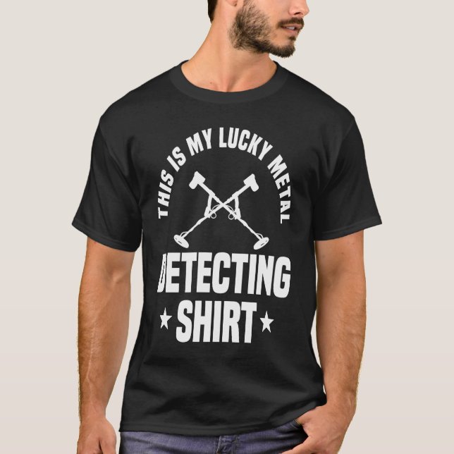 Great Metal Detecting Metal Detector T Shirt (Framsida)