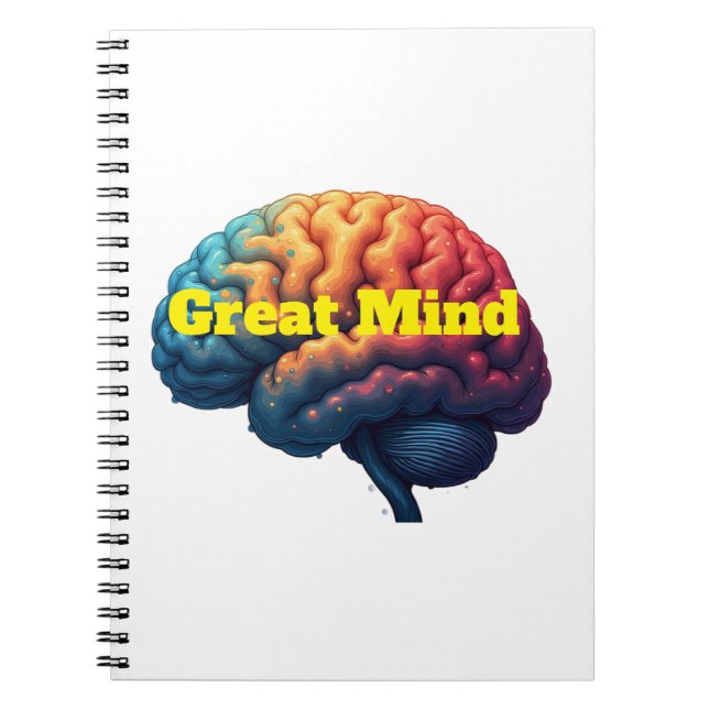 Great Mind Anteckningsbok (Framsidan)