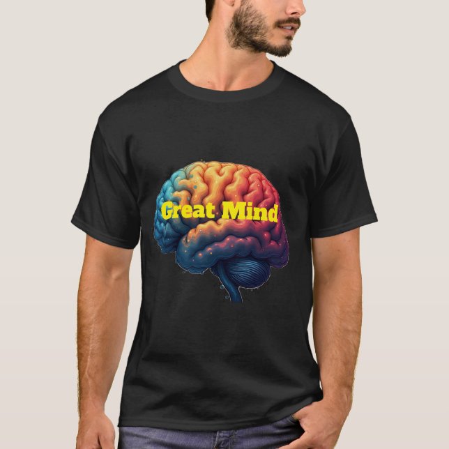 Great Mind T Shirt (Framsida)