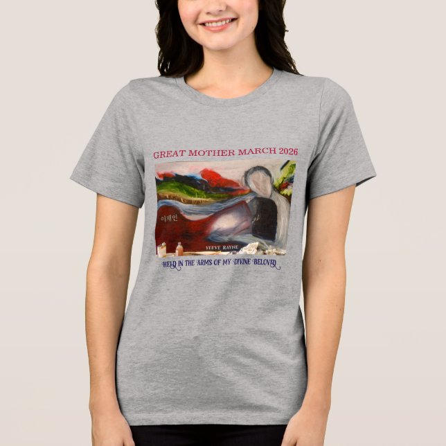 GREAT MOTHER MARCH "Embrace" T-Shirt (Framsida)