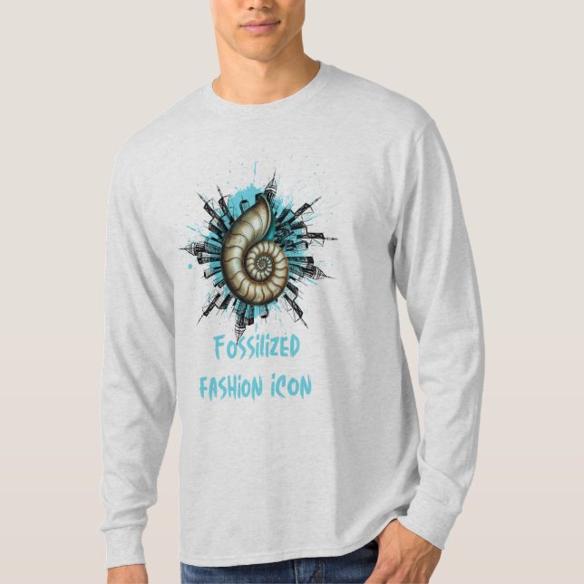 Great Nautilus design T Shirt (Framsida)