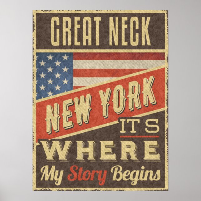 Great Neck New York Poster (Framsidan)