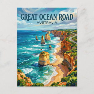 Great Ocean Road Australien Vykort