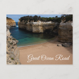 Great Ocean Road Loch Ard Gorge Strand Australien Vykort