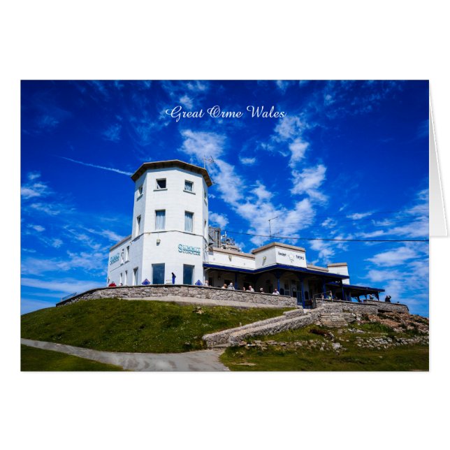 Great Orme Wales Hälsningskort (Framsidan Horizontal)