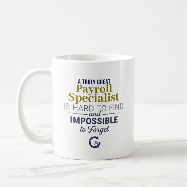 Great Payroll Specialist Personalized Name Gift Kaffemugg (Vänster)
