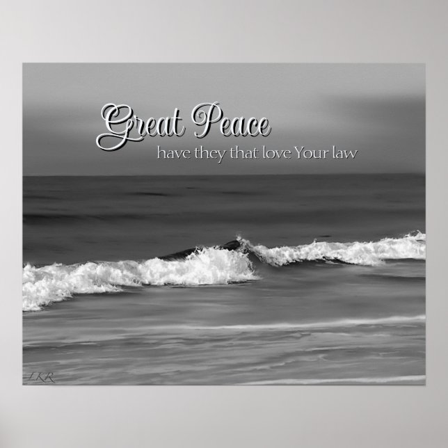 Great Peace That Love Your Law Oceanside Poster (Framsidan)