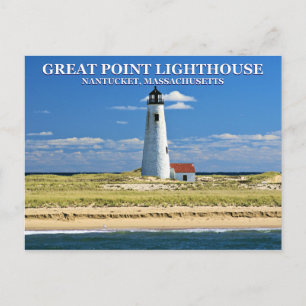 Great Point Lighthouse, Nantucket, MA vykort