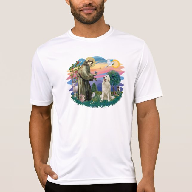 Great Pyrenees (#1) T Shirt (Framsida)
