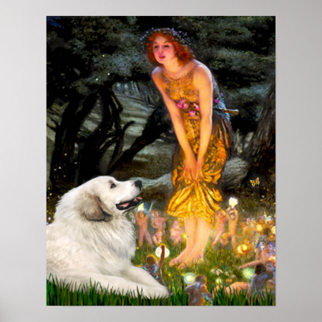 Great Pyrenees 2- MidEve Poster (Framsidan)
