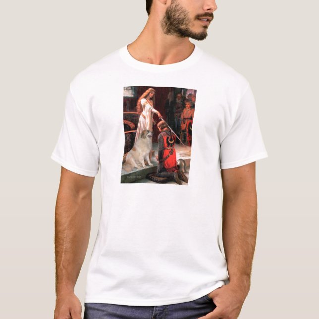 Great Pyrenees 8 - Belöningen T-shirt (Framsida)