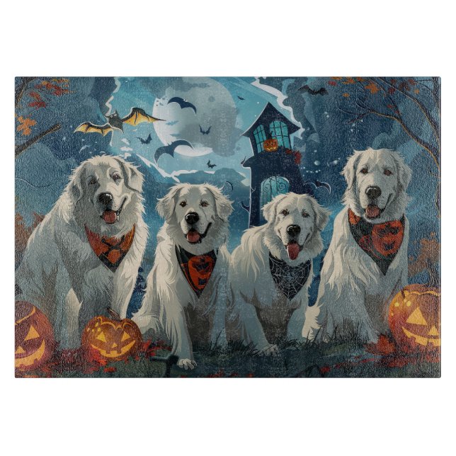 Great Pyrenees Halloween Kuslig (Framsidan)